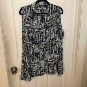 Rose&Olive. Sleeveless tunic. Size 2X.